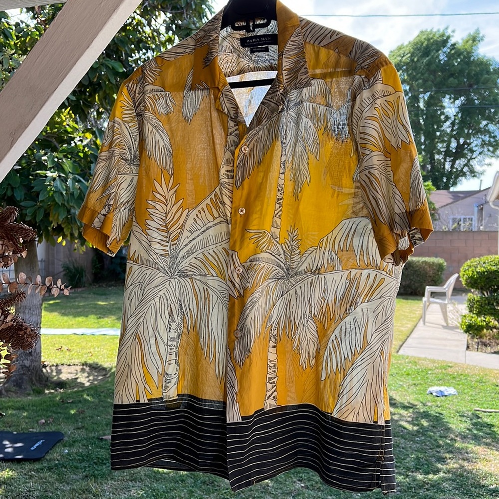 Zara button down shirt